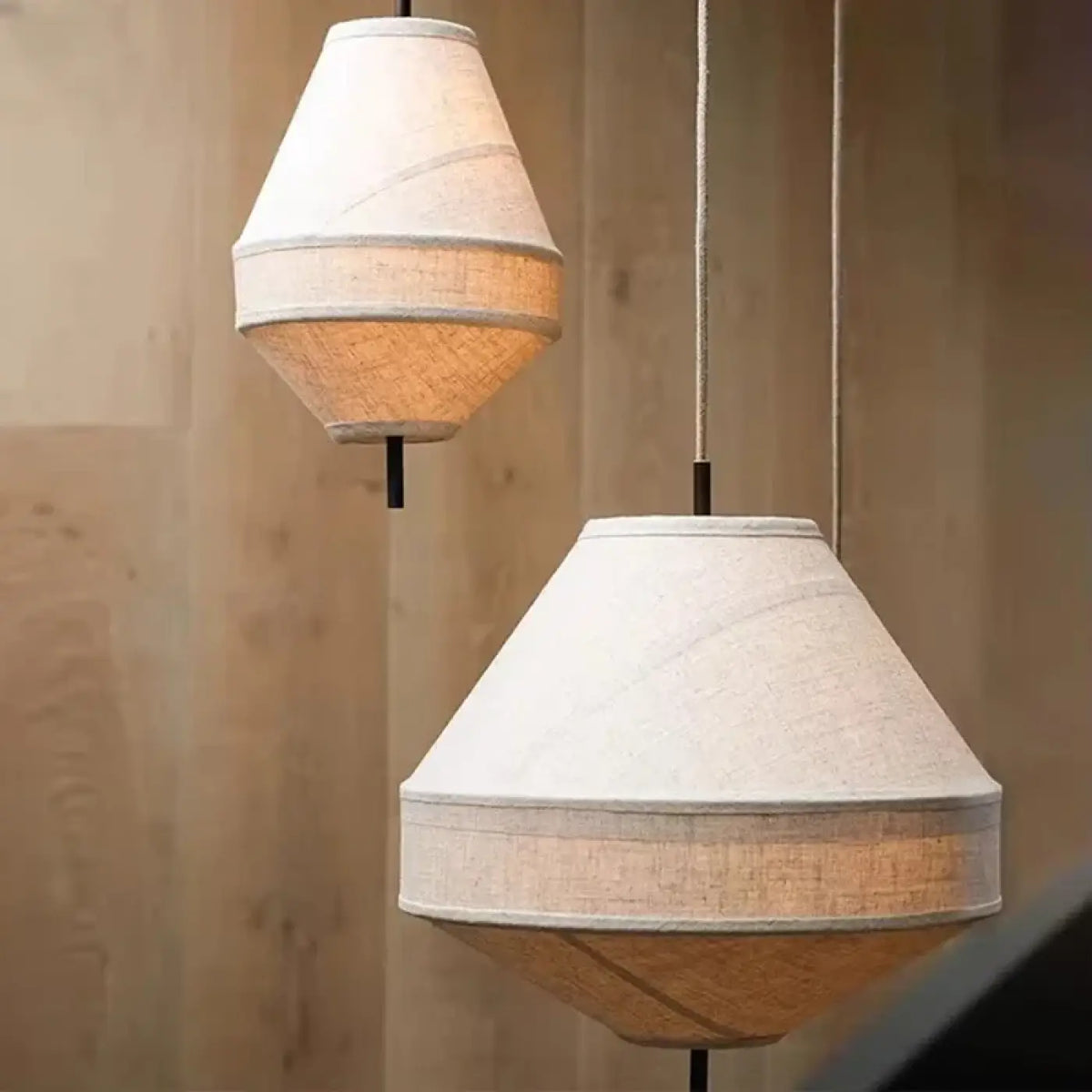 Suspension en tissu, esprit japonais, tailles S, M et L