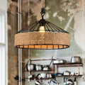 Suspension vintage de style industriel, esprit atelier