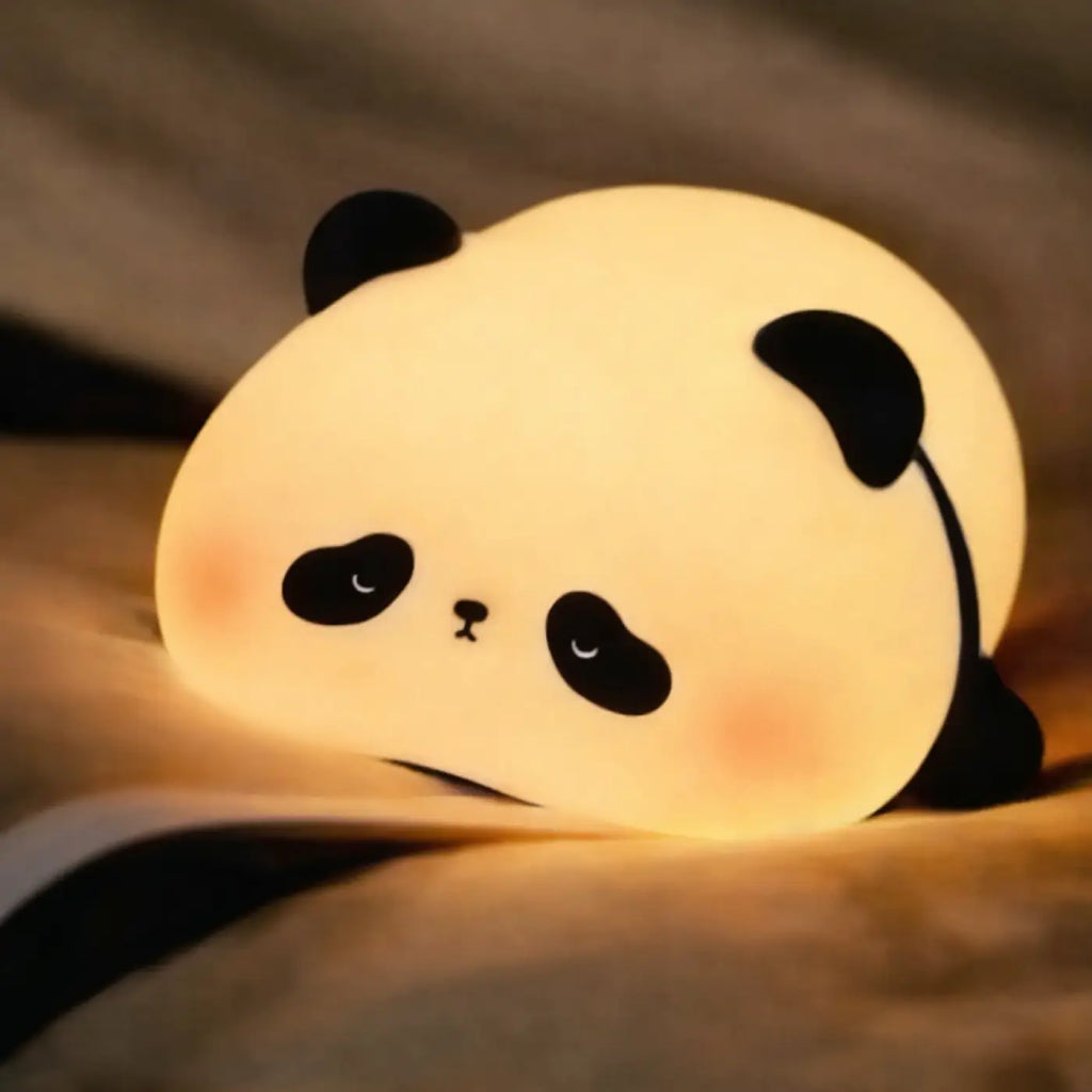 Veilleuse animalière, salamandre ou panda