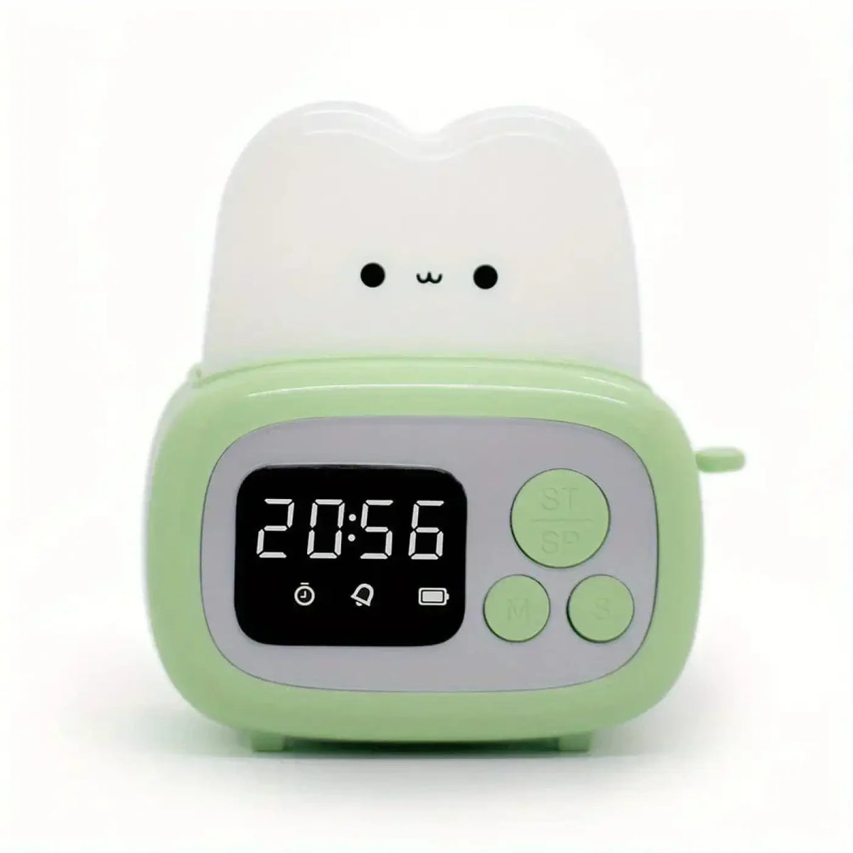 Veilleuse nuage LED, coloris vert, rose ou jaune