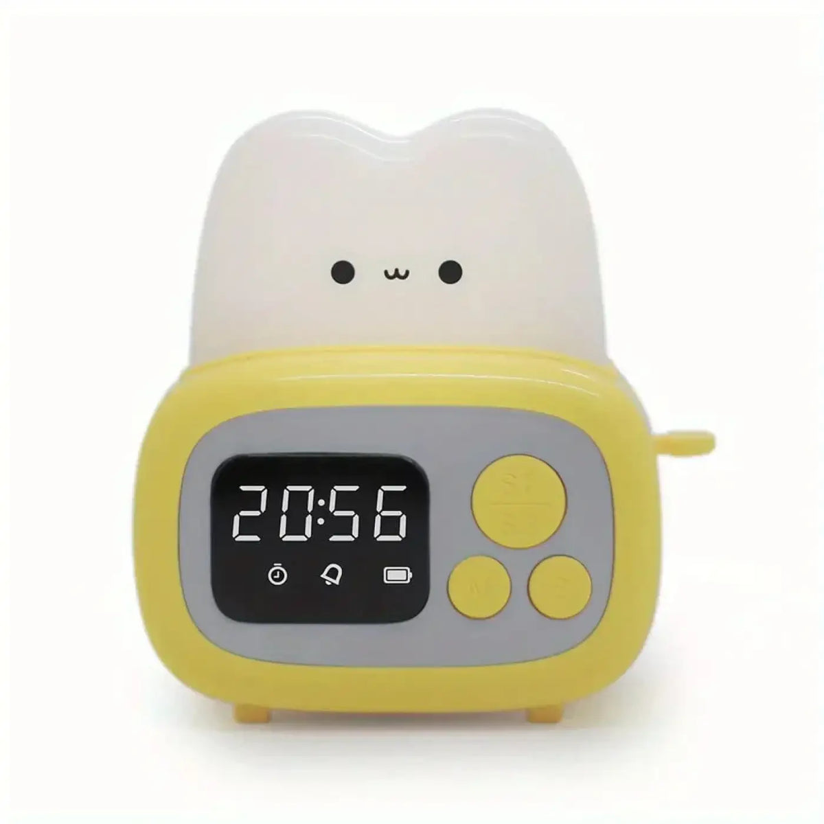 Veilleuse nuage LED, coloris vert, rose ou jaune, jaune