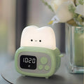 Veilleuse nuage LED, coloris vert, rose ou jaune, vert