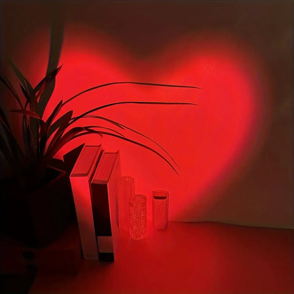 Veilleuse cœur décorative pour chambre ou salon