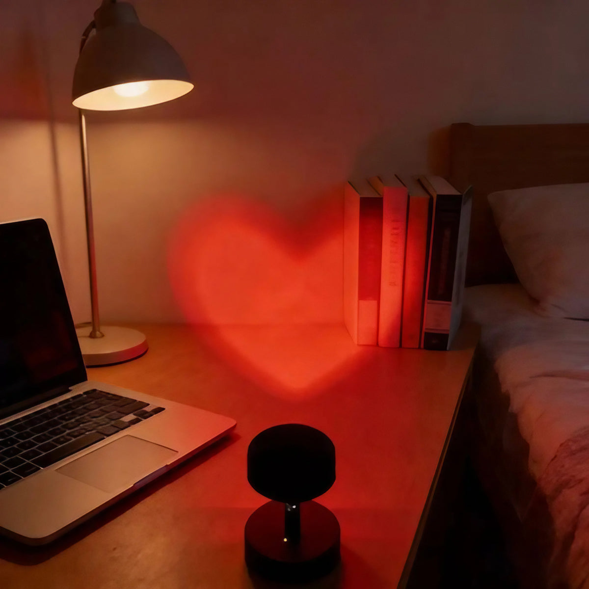 Veilleuse cœur décorative pour chambre ou salon