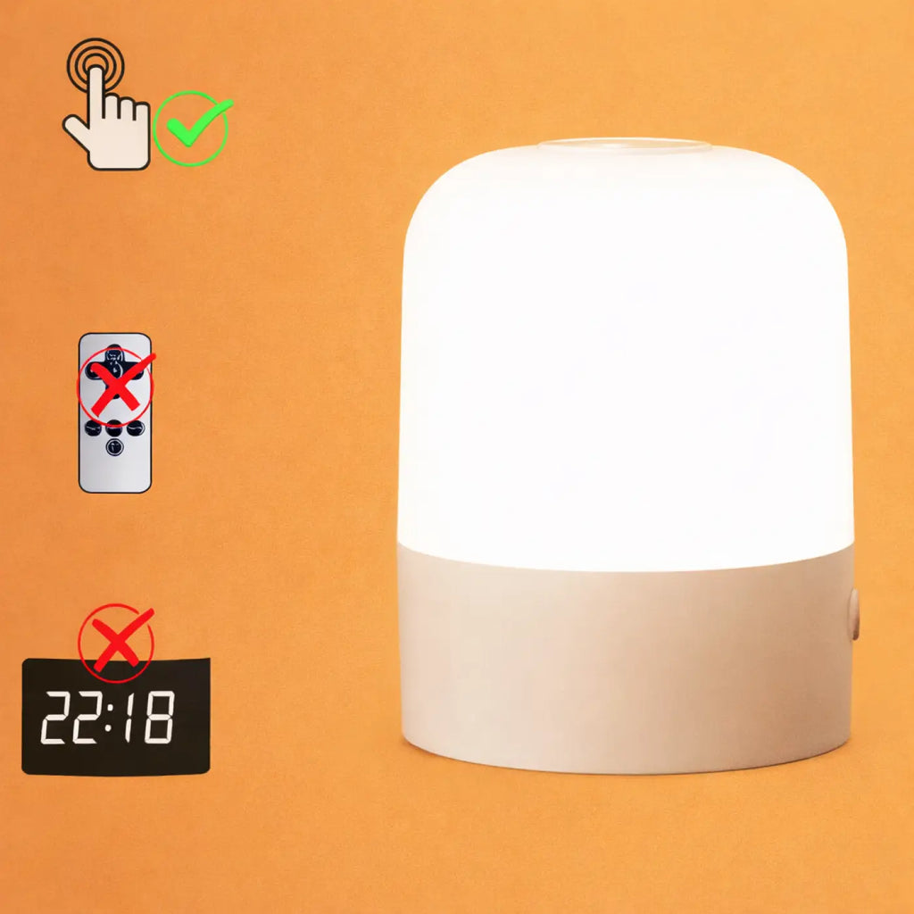 Veilleuse design moderne blanche, neuf modèles