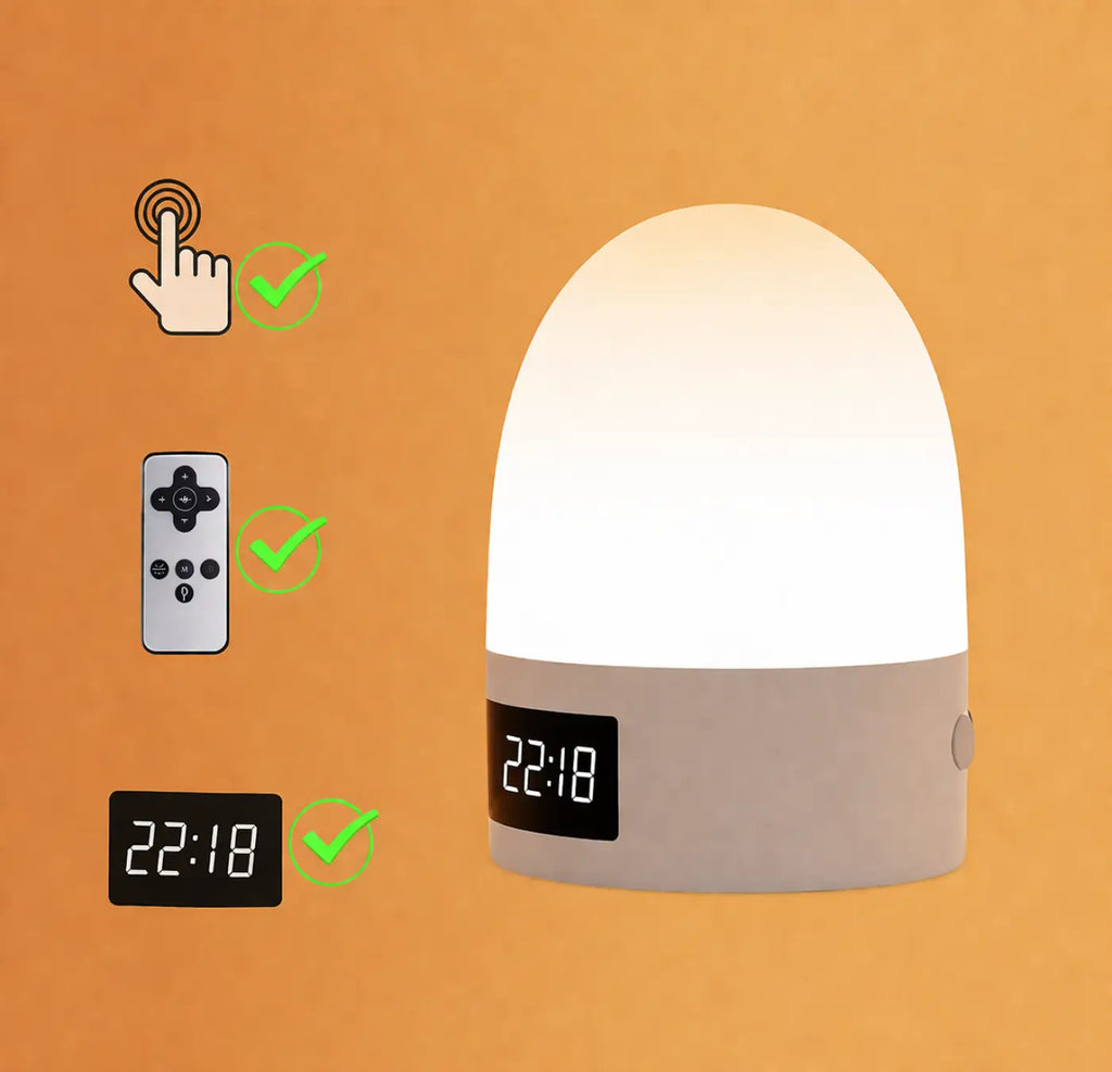 Veilleuse design moderne blanche, neuf modèles
