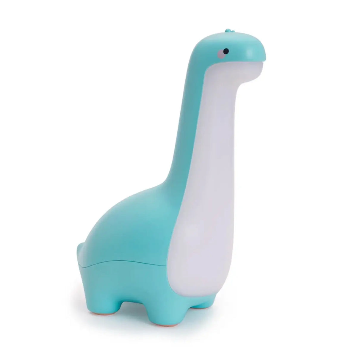 Veilleuse dinosaure rechargeable, bleue, verte ou jaune, bleu