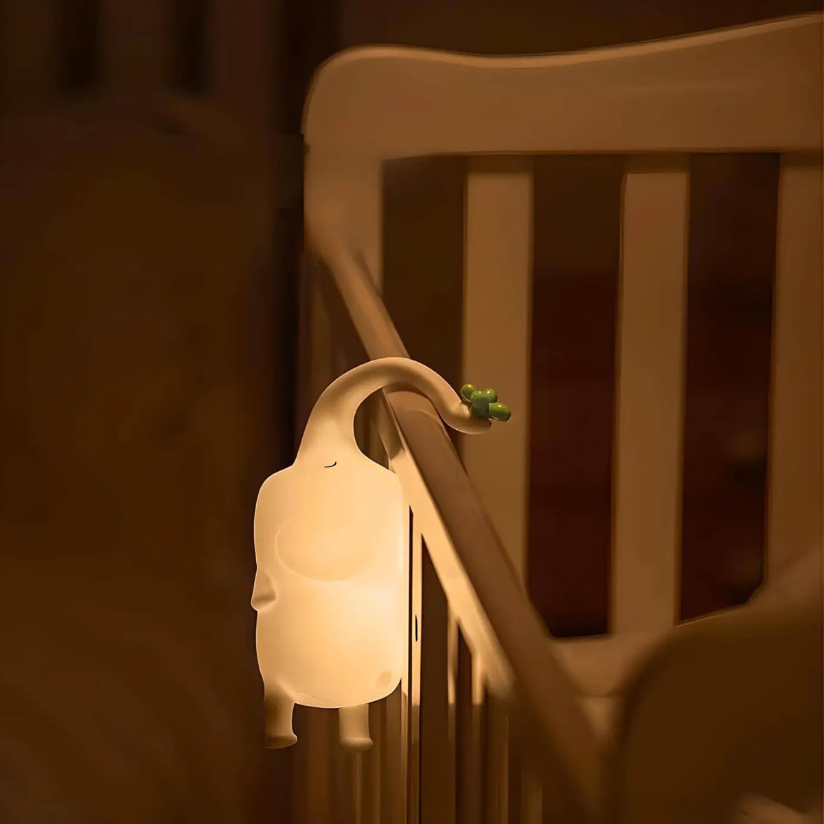 Veilleuse en silicone souple à l'allure tendre, pour enfant