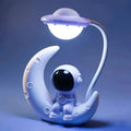 Veilleuse astronaute sur la lune, pour chambre d'enfant