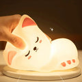 Veilleuse chat mignon pour chambre d'enfant