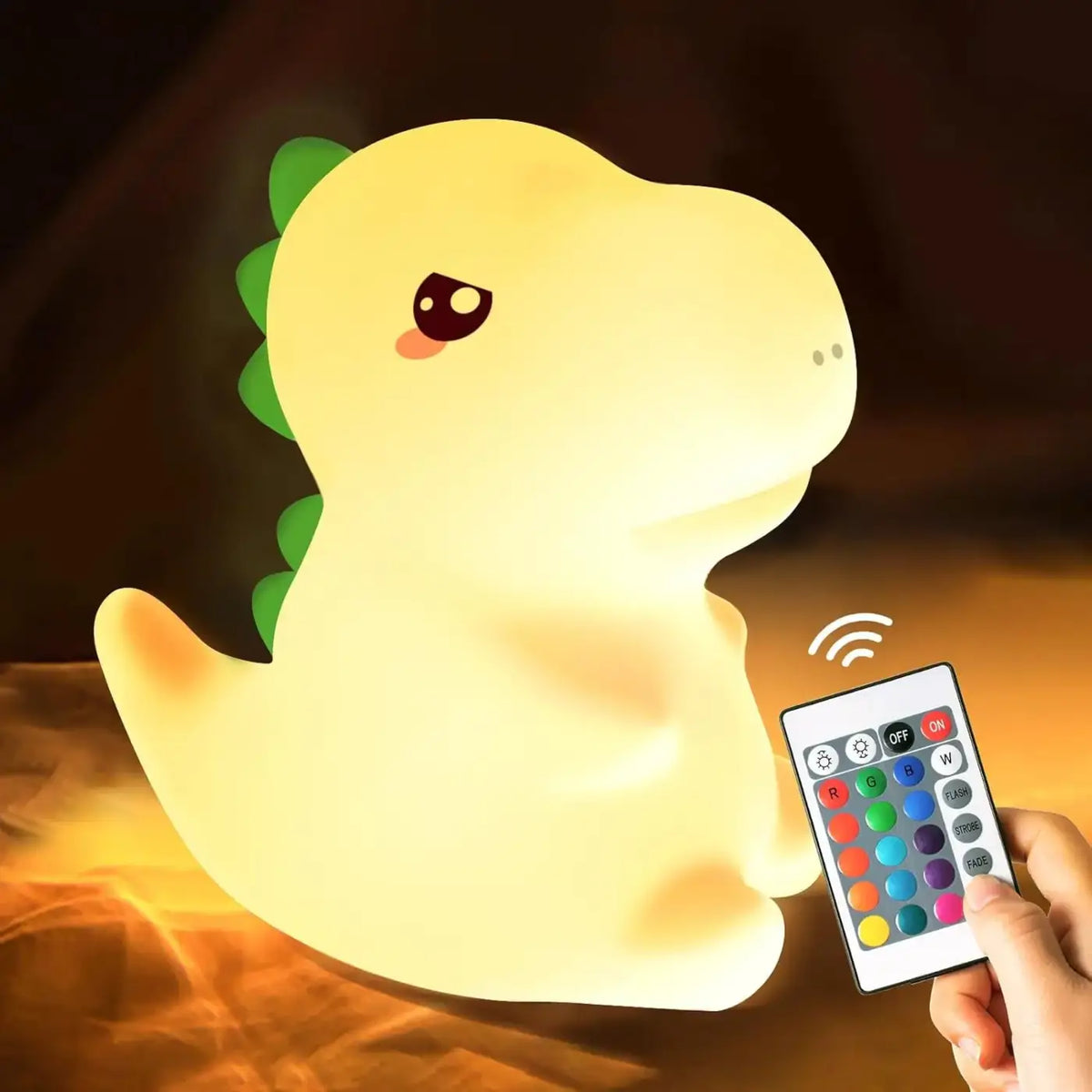 Veilleuse dinosaure pour chambre d'enfant