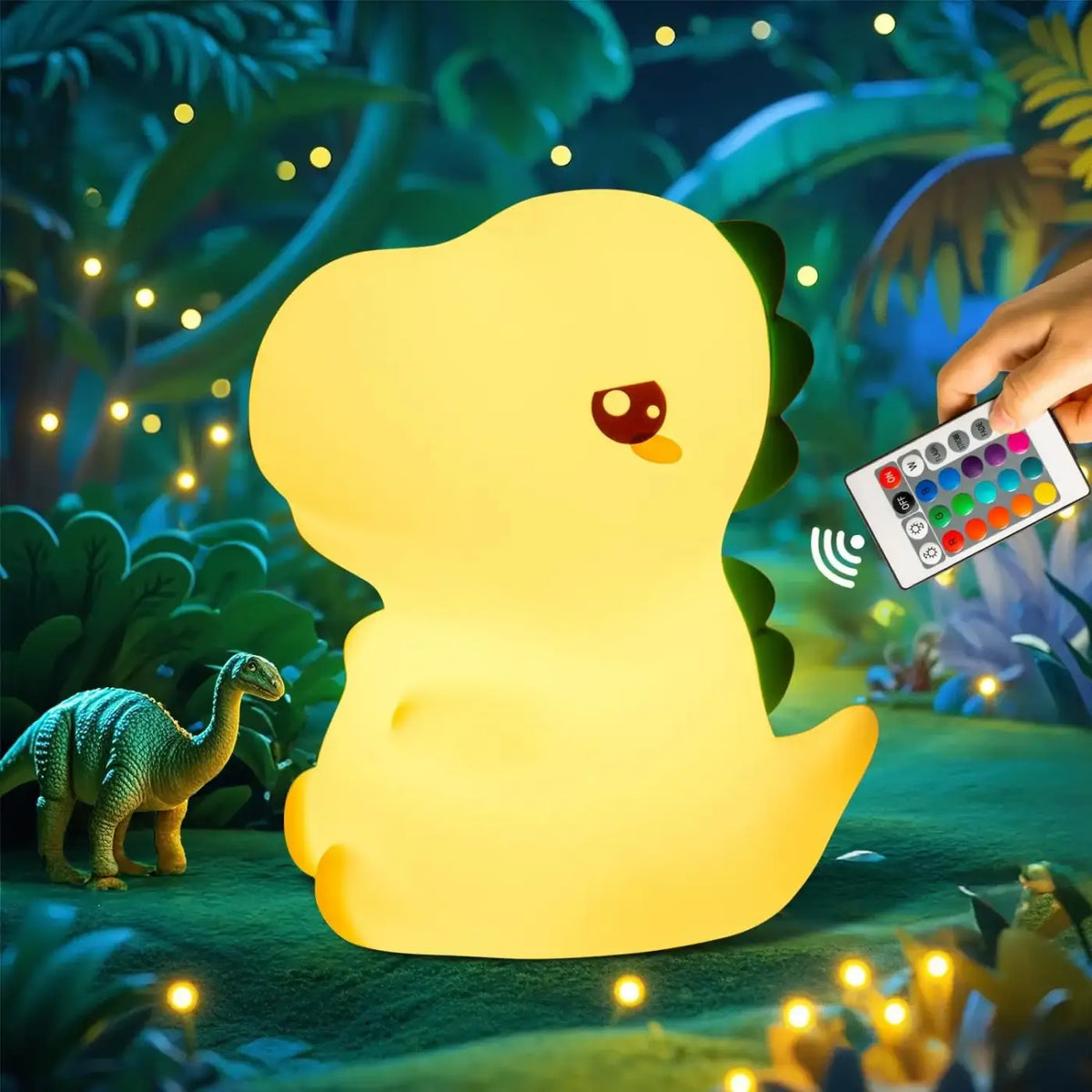 Veilleuse dinosaure pour chambre d'enfant