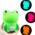 Veilleuse grenouille en silicone souple, plusieurs couleurs