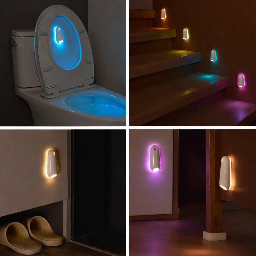 Veilleuse à lumière colorée, nuances qui changent au choix