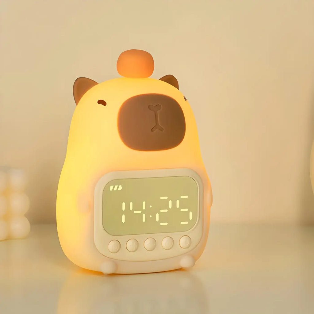 Veilleuse animal compacte et rechargeable, luminosité réglable
