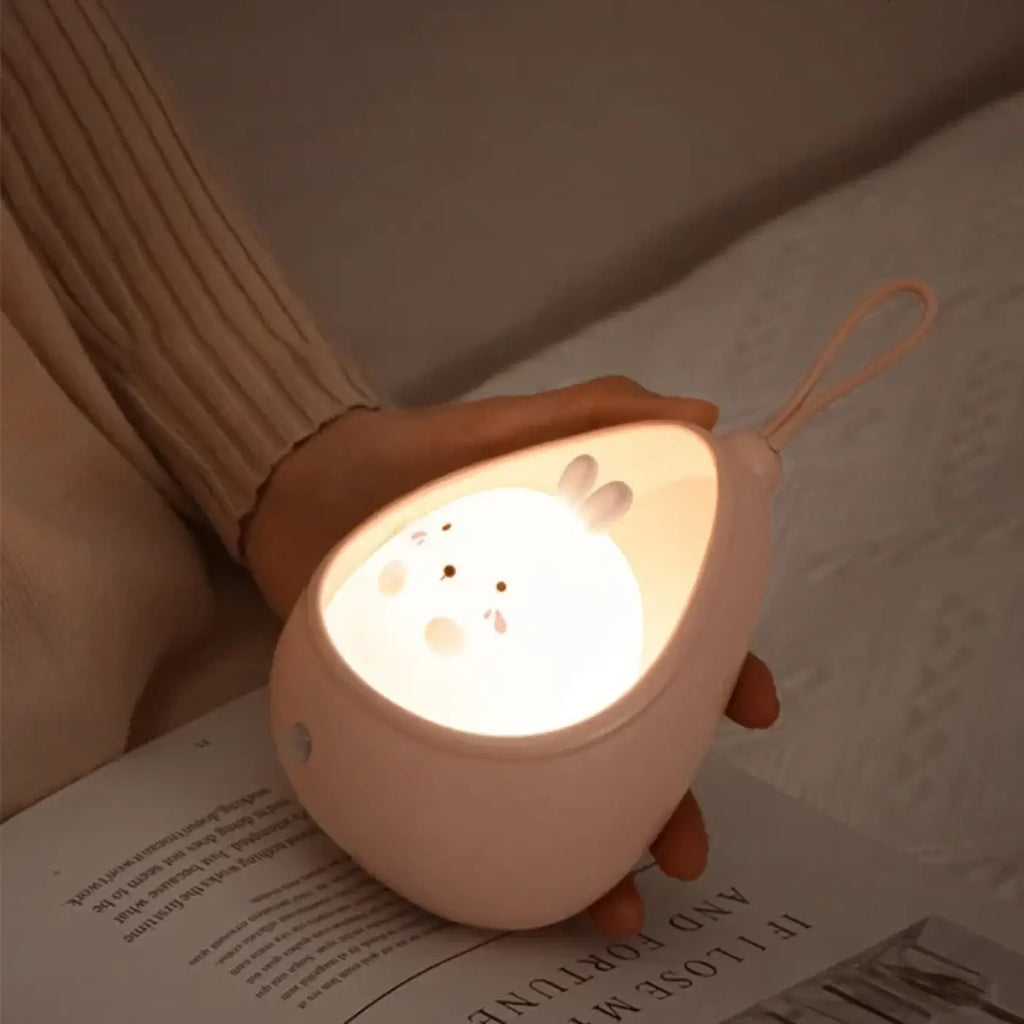 Veilleuse murale lapin pour chambre d'enfant