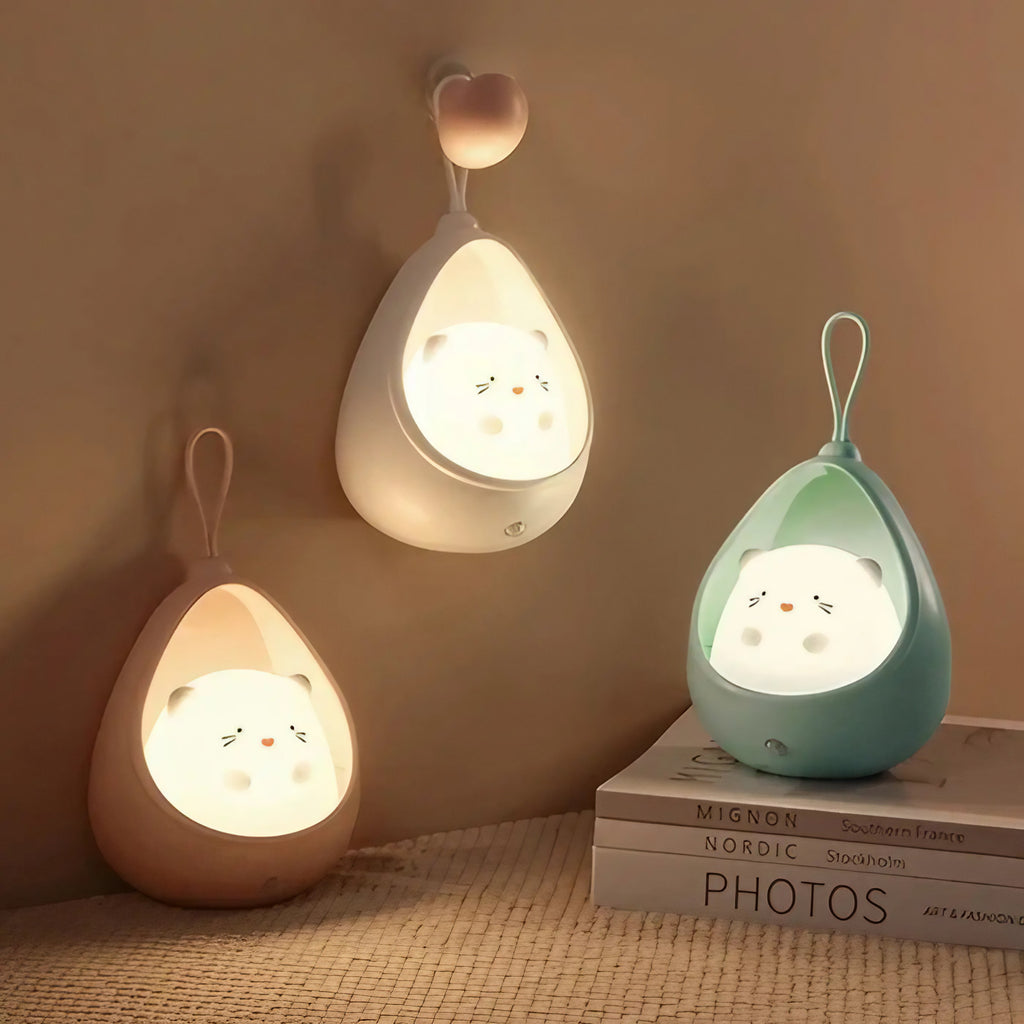 Veilleuse murale lapin pour chambre d'enfant
