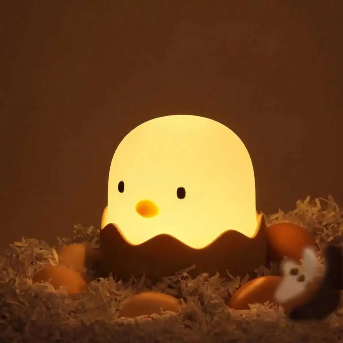 Veilleuse LED coquille d'œuf pour chambre de bébé, quatre modèles