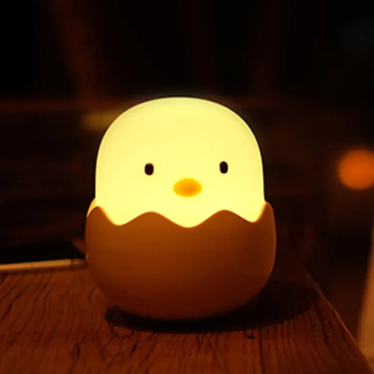 Veilleuse LED coquille d'œuf pour chambre de bébé, quatre modèles