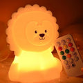 Veilleuse petit lion aux couleurs de lumière variables