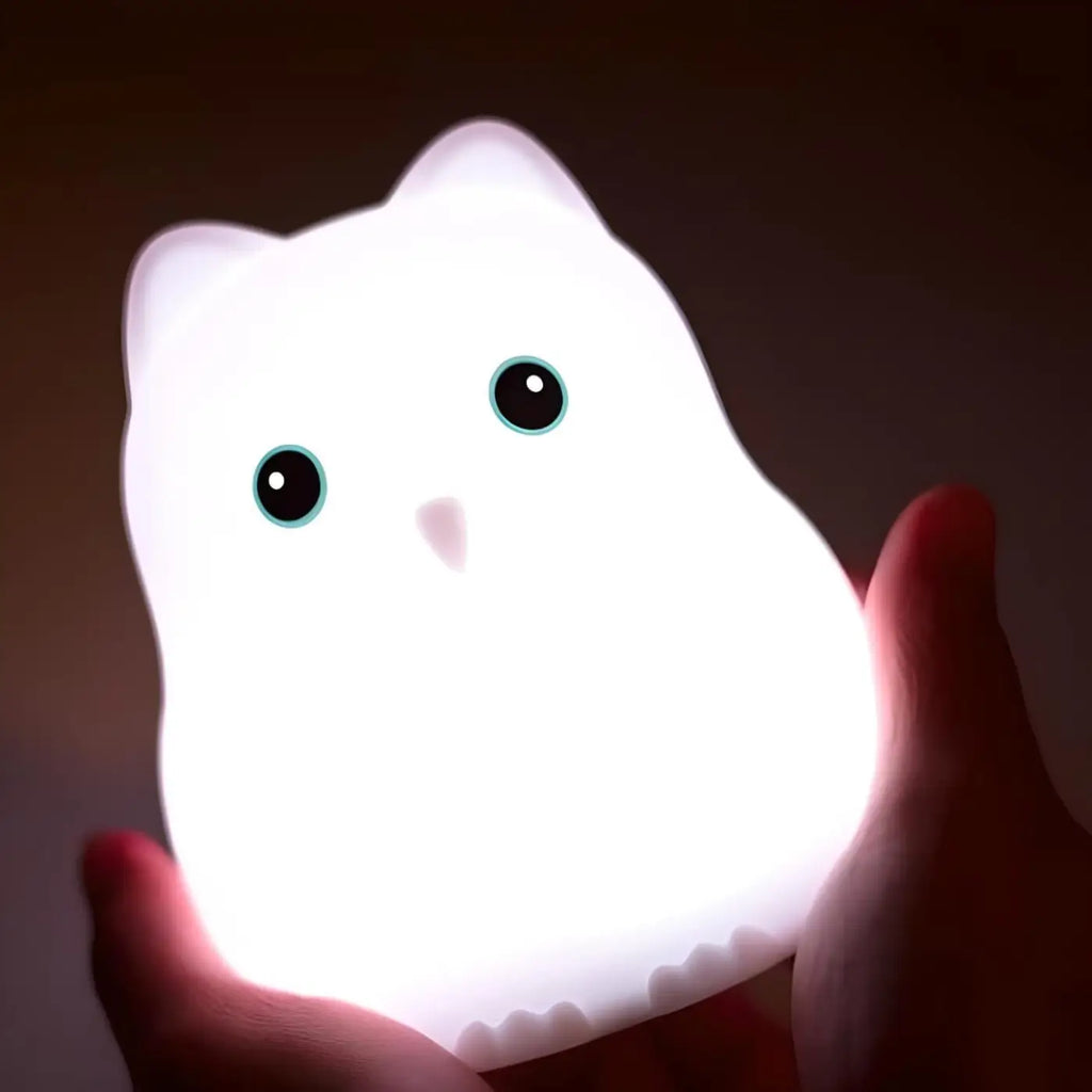 Veilleuse à la silhouette délicate pour chambre d'enfant