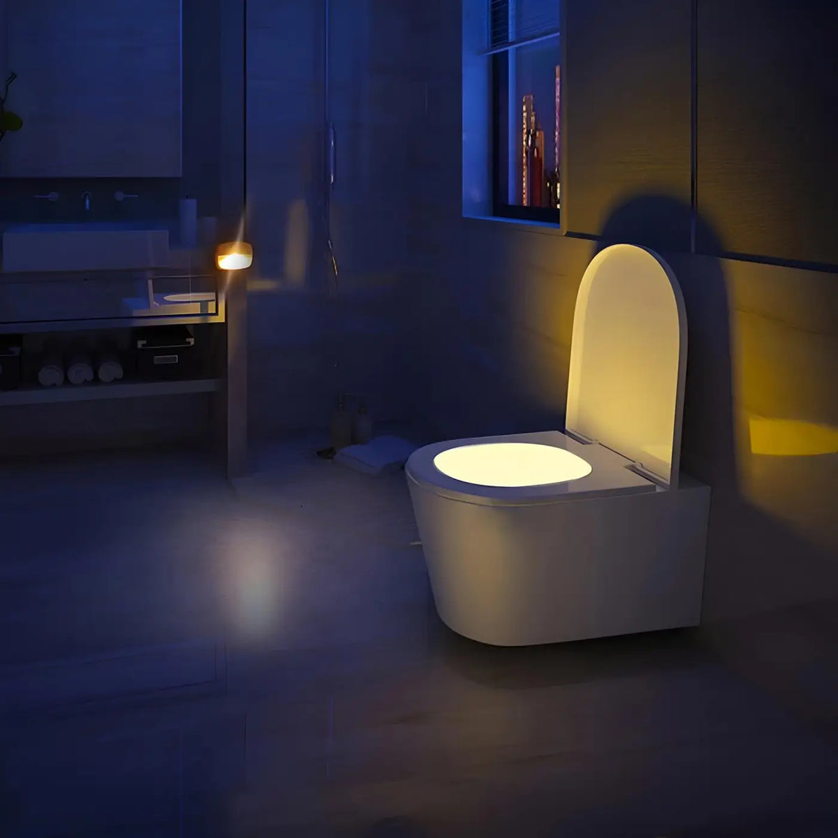 Veilleuse compacte pour couloir, lumière douce la nuit