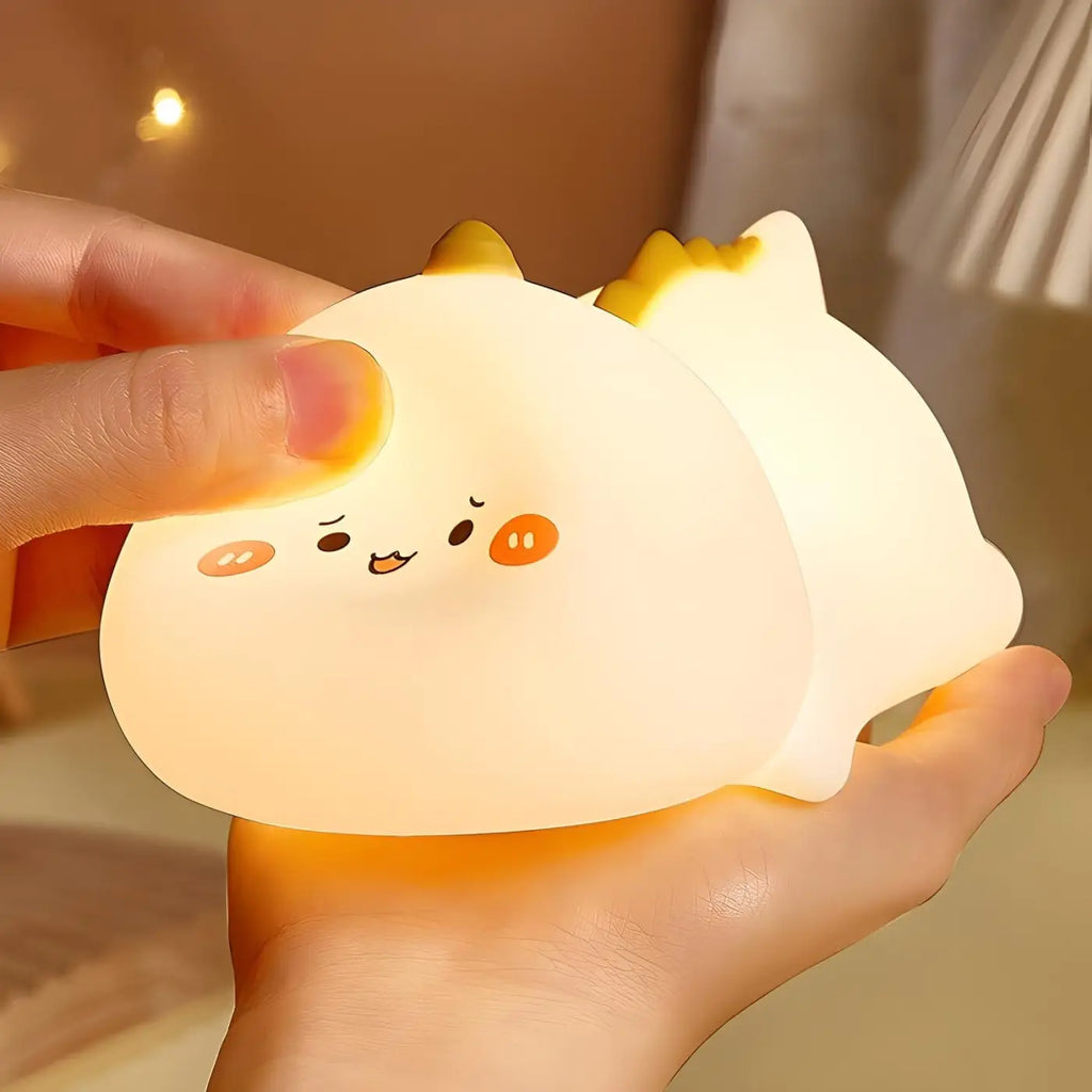 Veilleuse à silhouette ronde pour chambre d'enfant