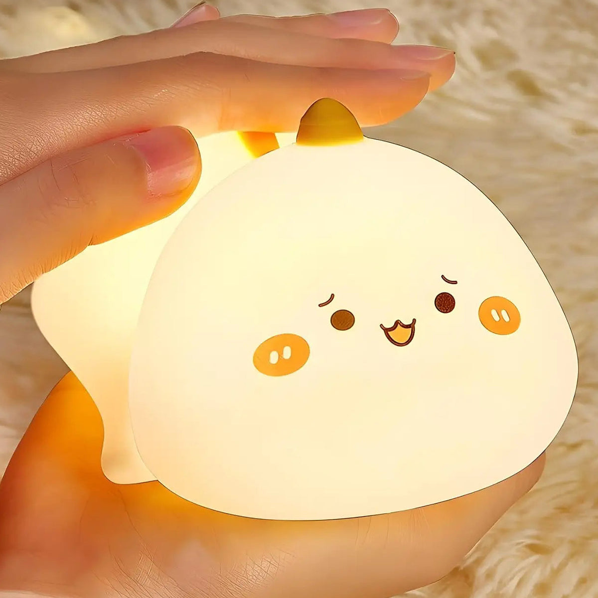 Veilleuse à silhouette ronde pour chambre d'enfant