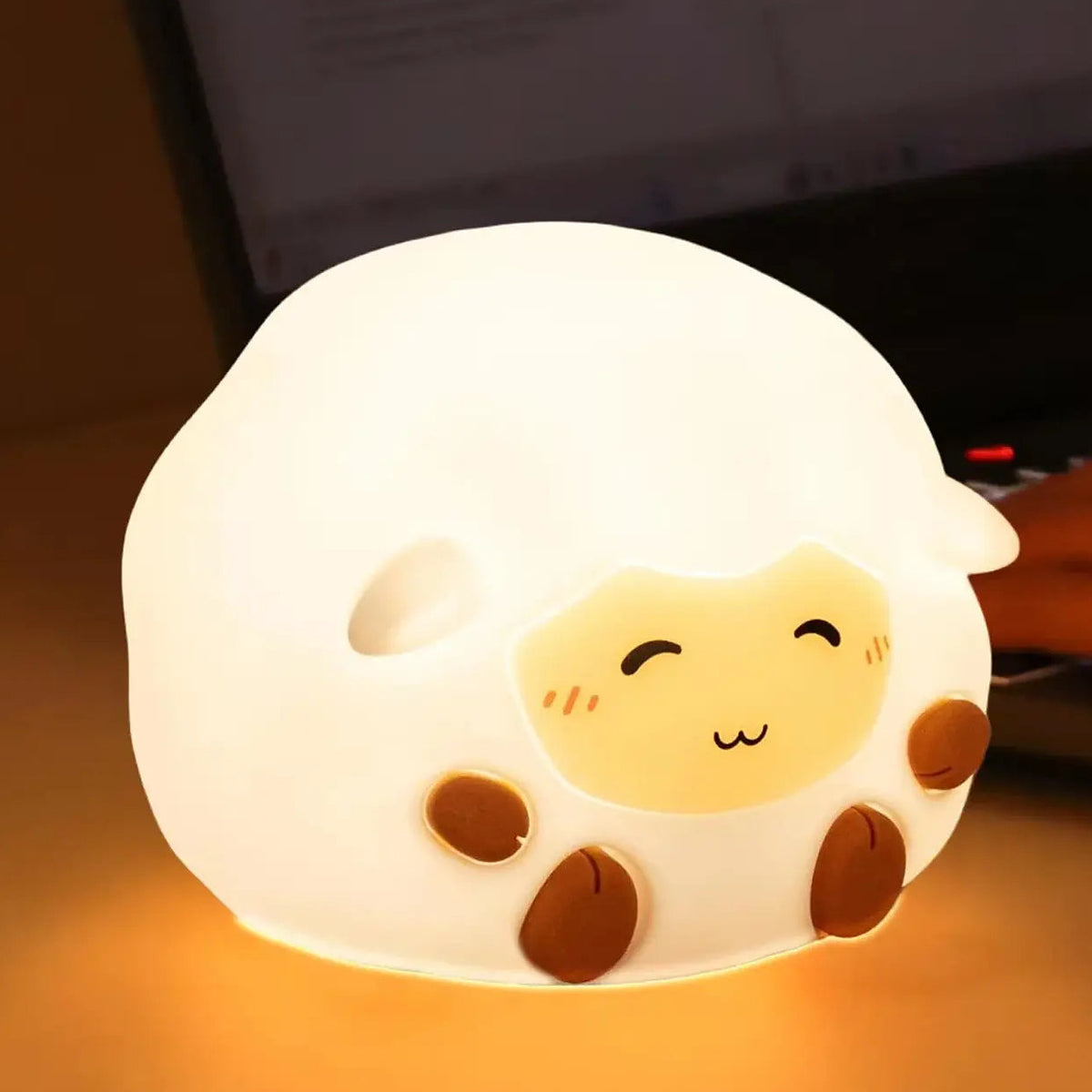 Veilleuse animaux, huit modèles de l'ours polaire à la licorne