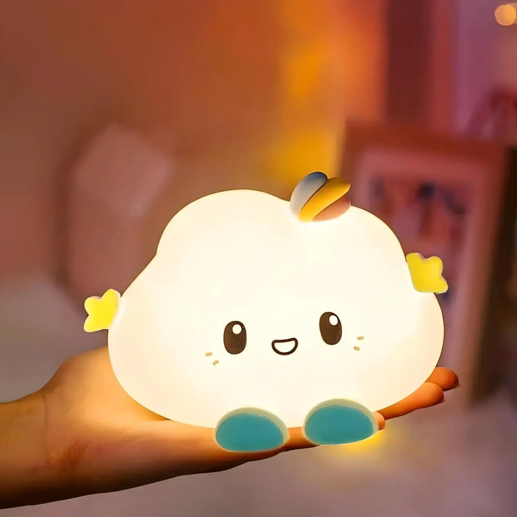 Veilleuse petit nuage, variations de couleur