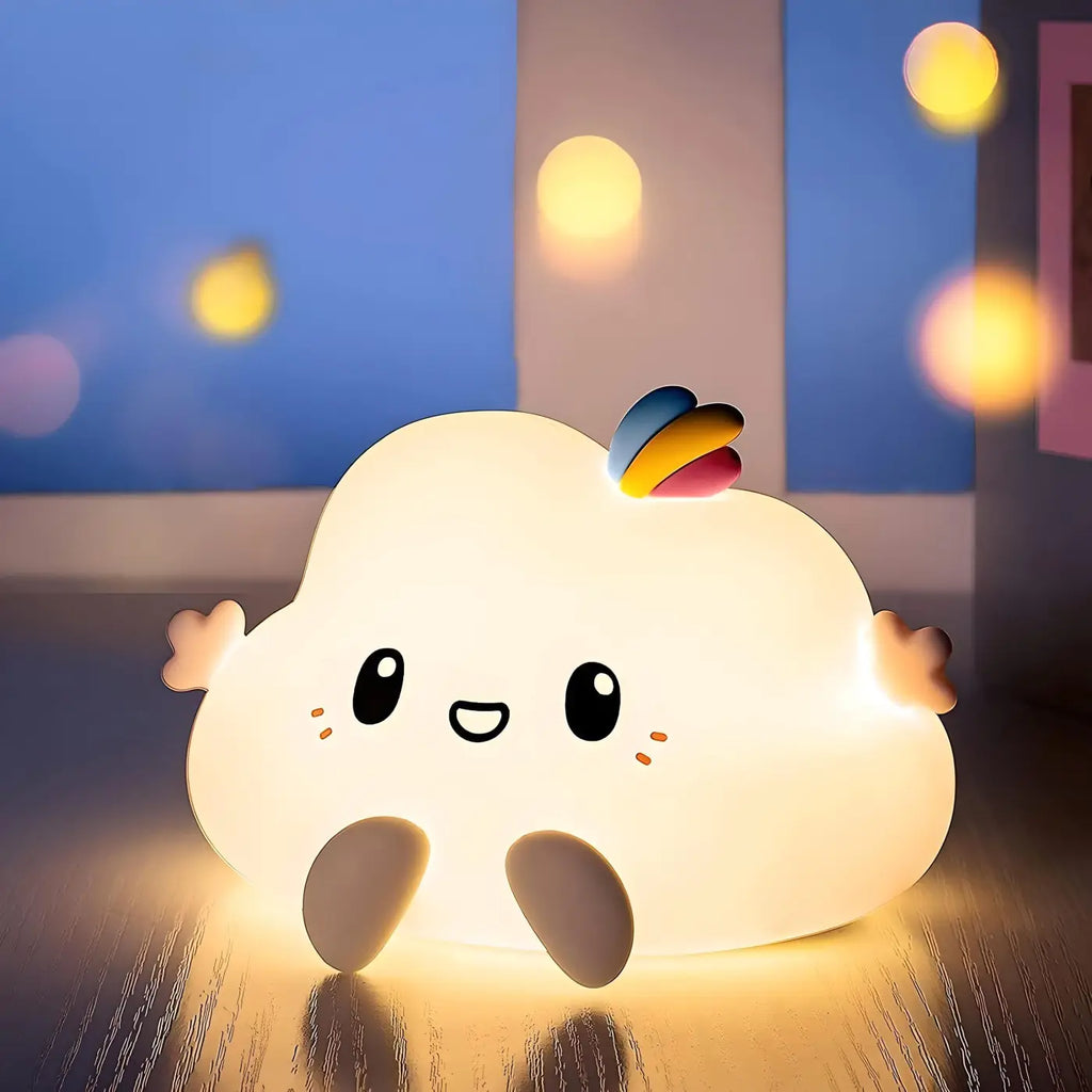 Veilleuse petit nuage, variations de couleur