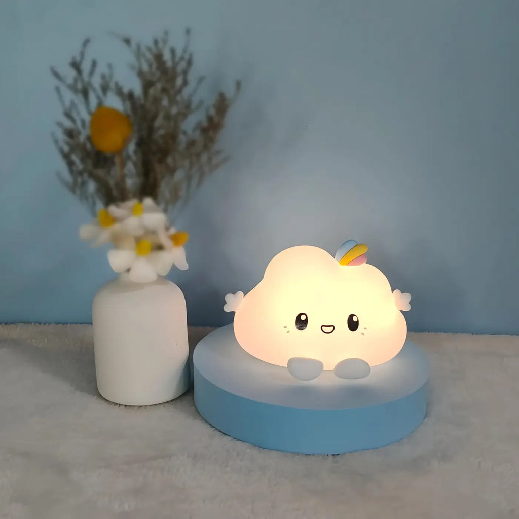 Veilleuse petit nuage, variations de couleur