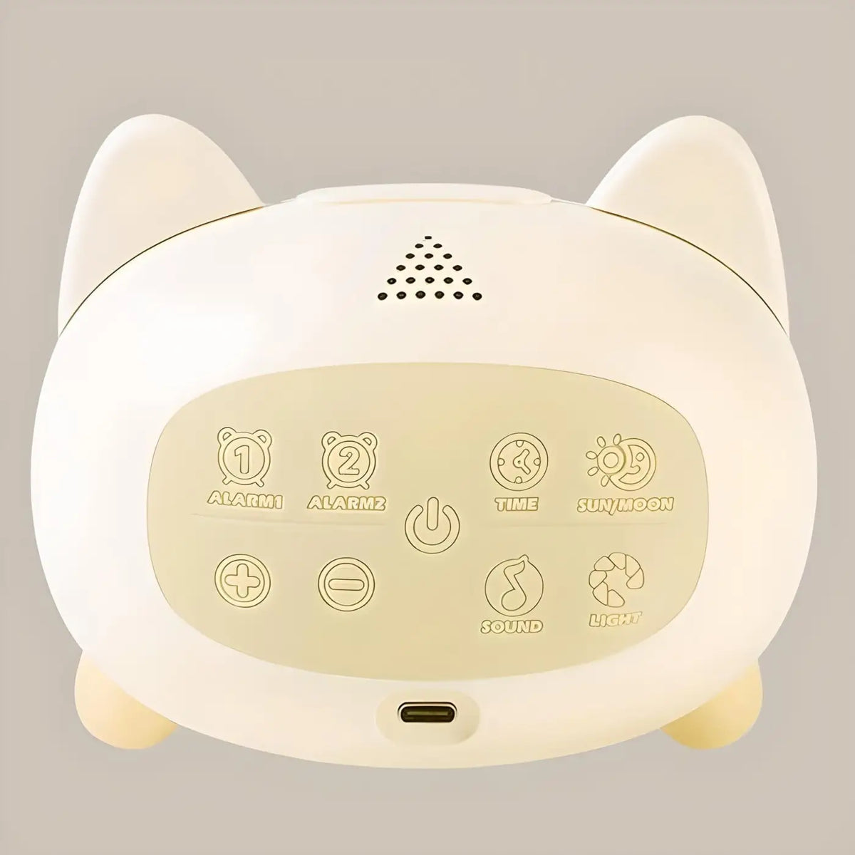 Veilleuse petit chat en silicone, jeu de couleurs