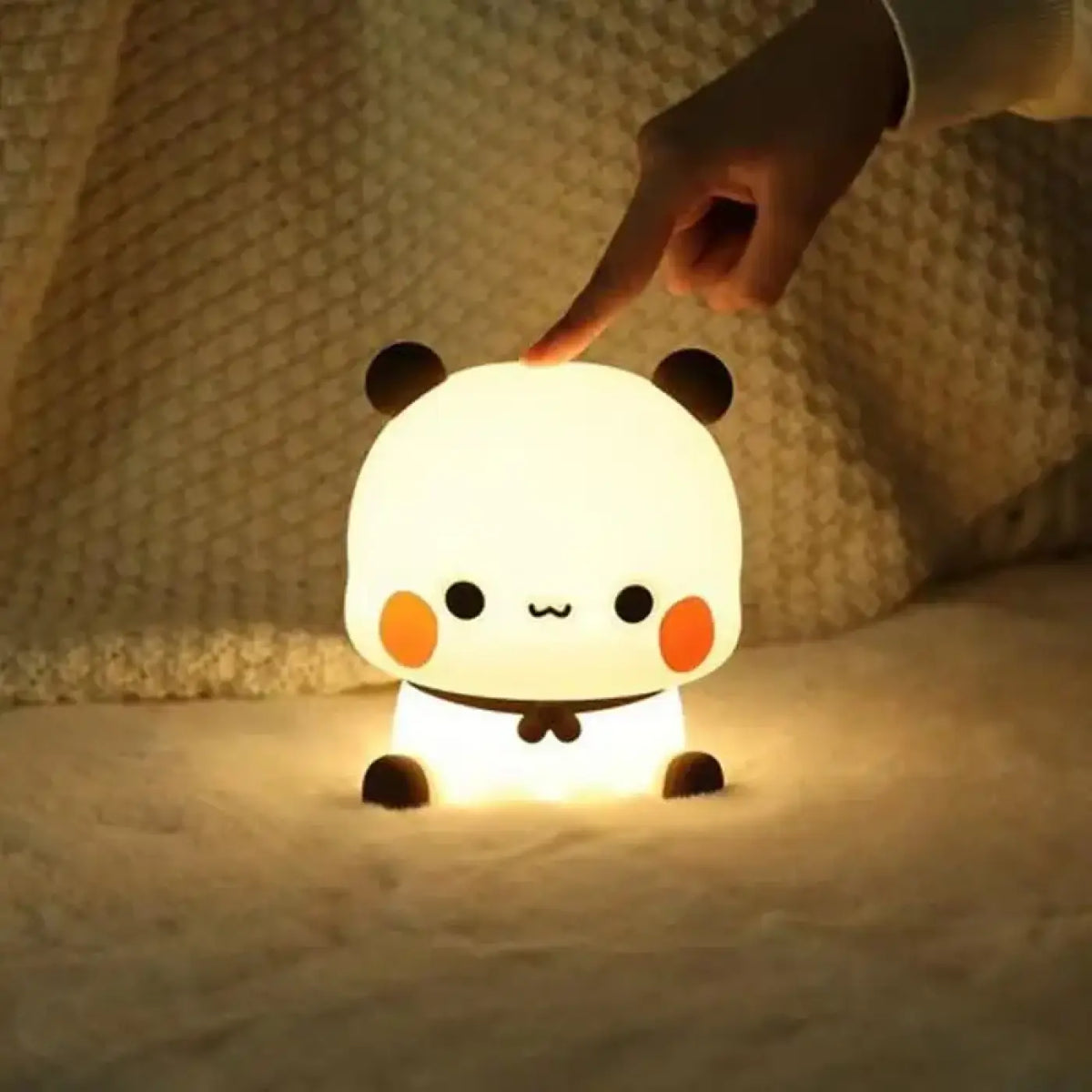 Veilleuse panda cocooning pour table de chevet