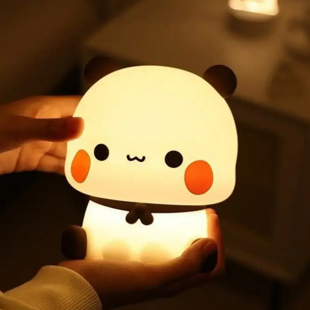 Veilleuse panda cocooning pour table de chevet