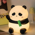 Veilleuse panda rechargeable USB, tactile, minuteur 30 minutes