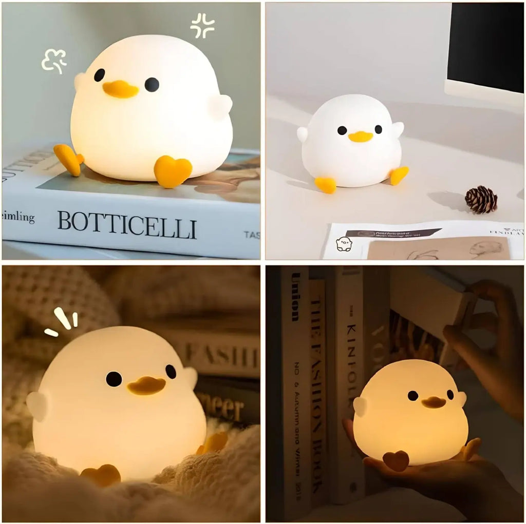 Veilleuse poussin minimaliste pour chambre d'enfant