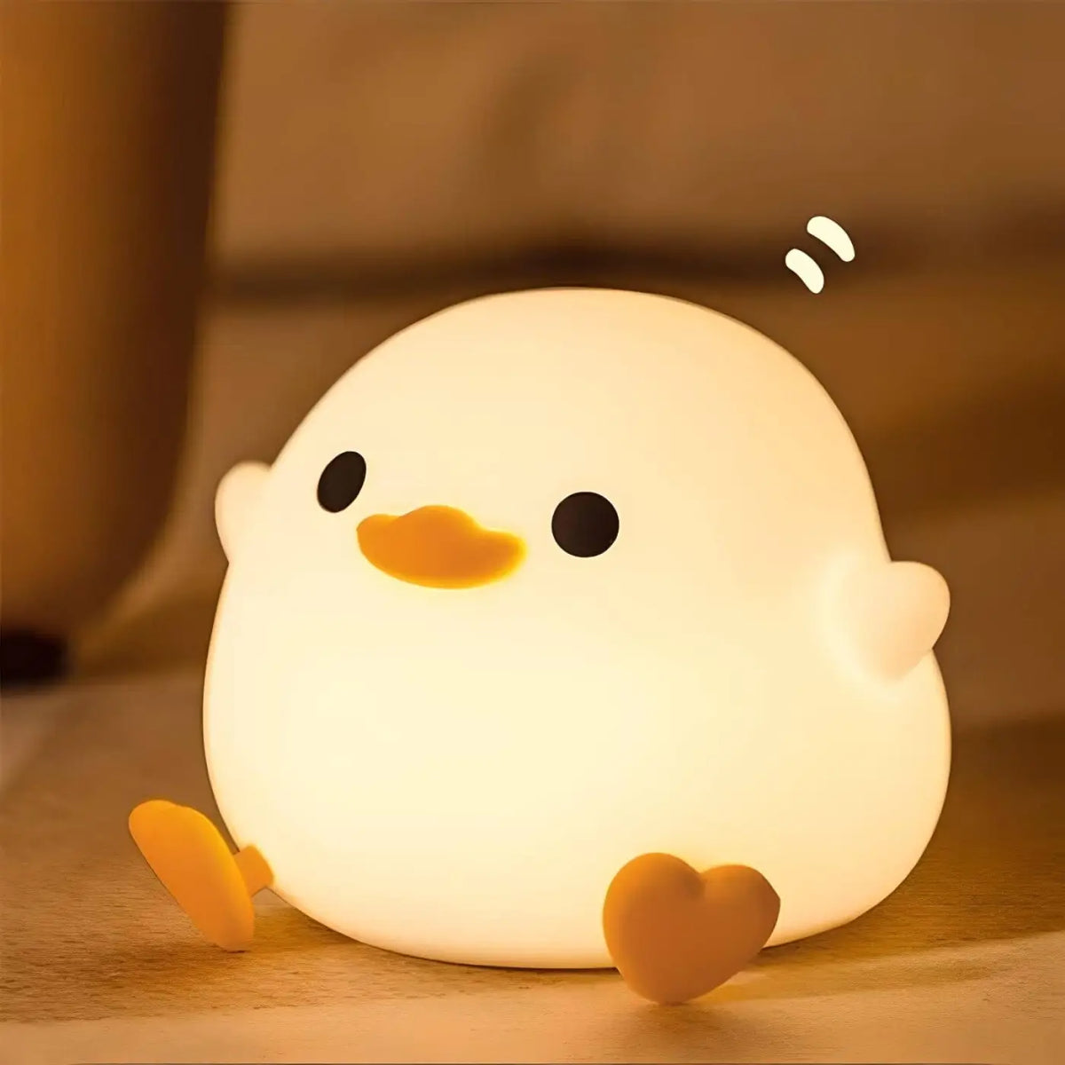 Veilleuse poussin minimaliste pour chambre d'enfant