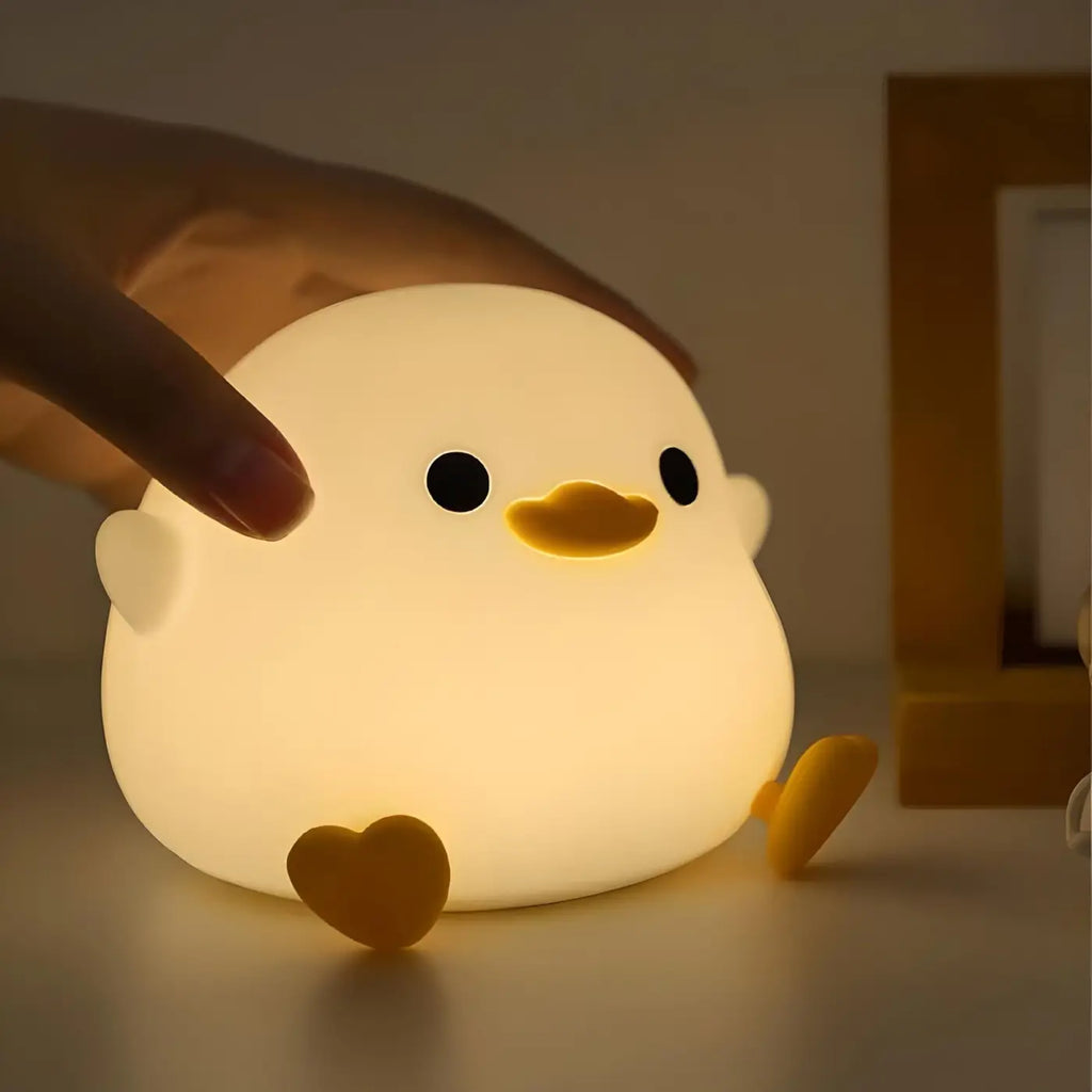 Veilleuse poussin minimaliste pour chambre d'enfant
