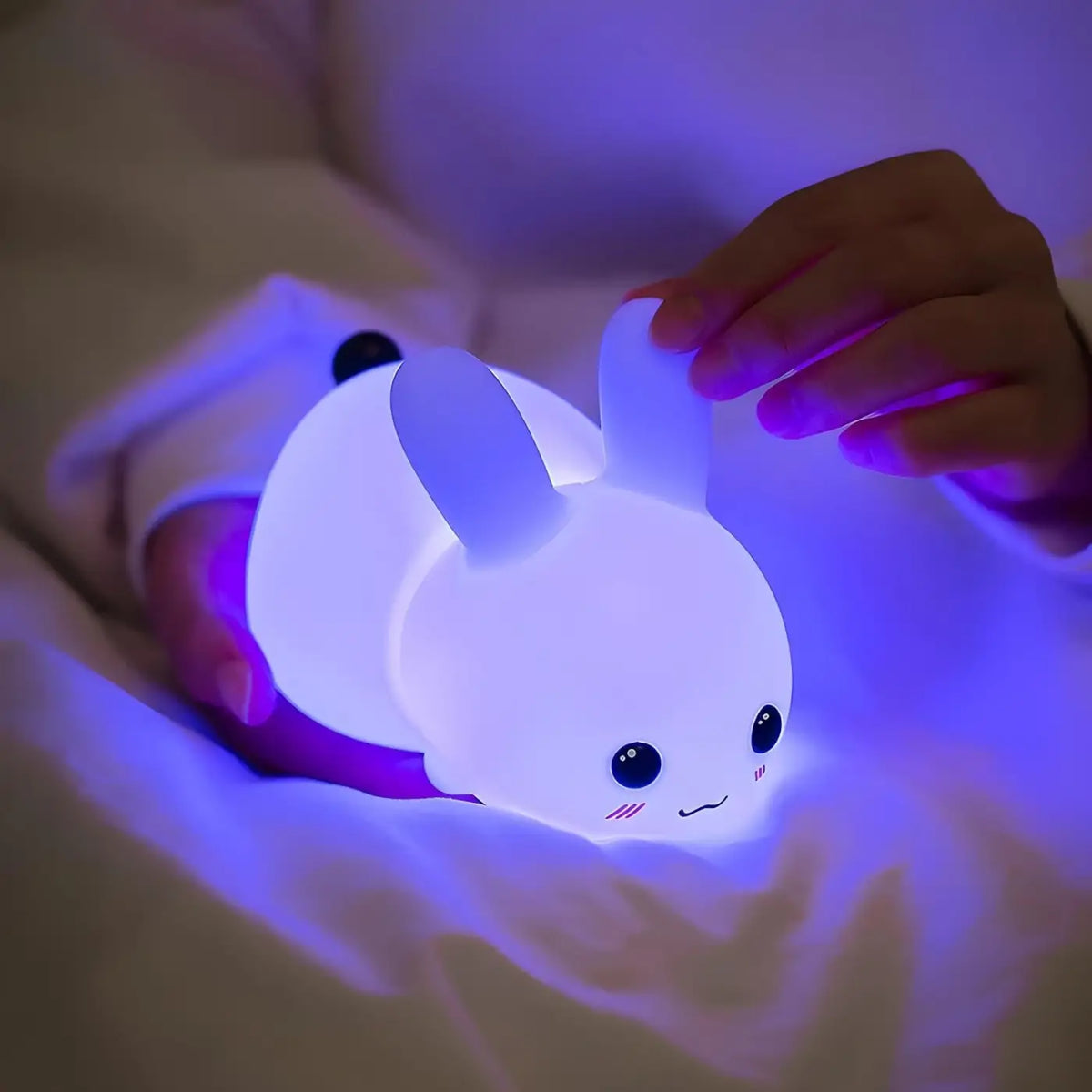 Veilleuse petit animal aux couleurs modulables