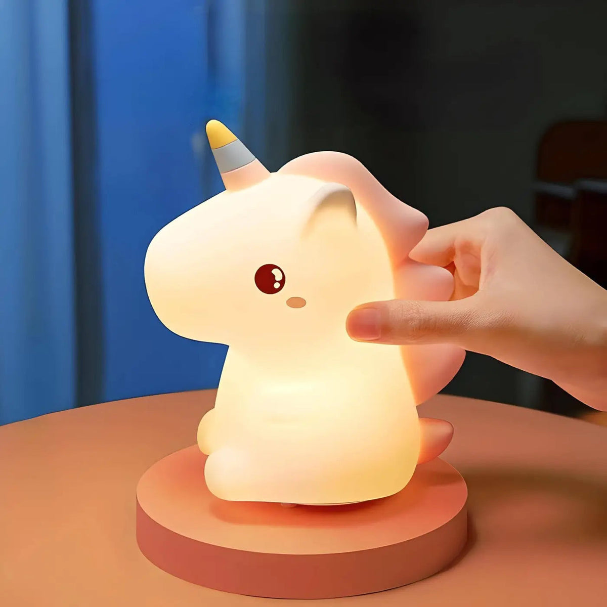 Veilleuse compagnon imaginaire, jeu de couleurs lumineuses