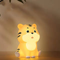 Veilleuse tigre en silicone, intensité réglable au toucher