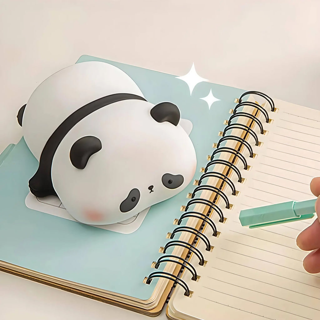 Veilleuse animal attendrissant en silicone, couleur subtile