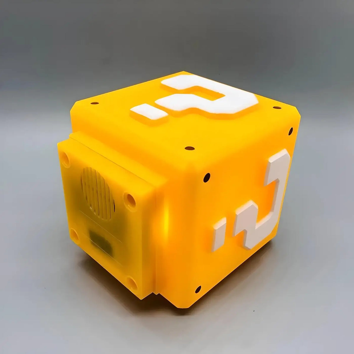 Veilleuse cube rétro esprit jeu vidéo, pour chambre ou bureau